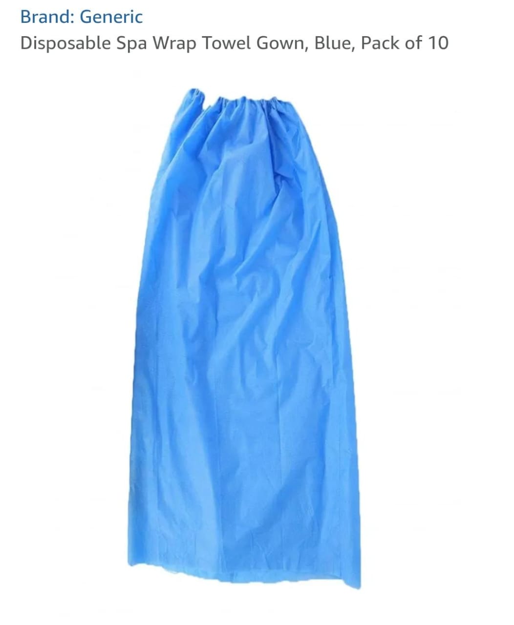 Disposable Non-Woven Spa Shorts, Unisex for Sauna an Beauty Salon